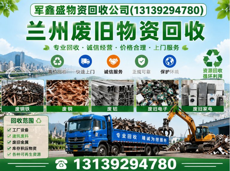 七里河区废铜回收展示图